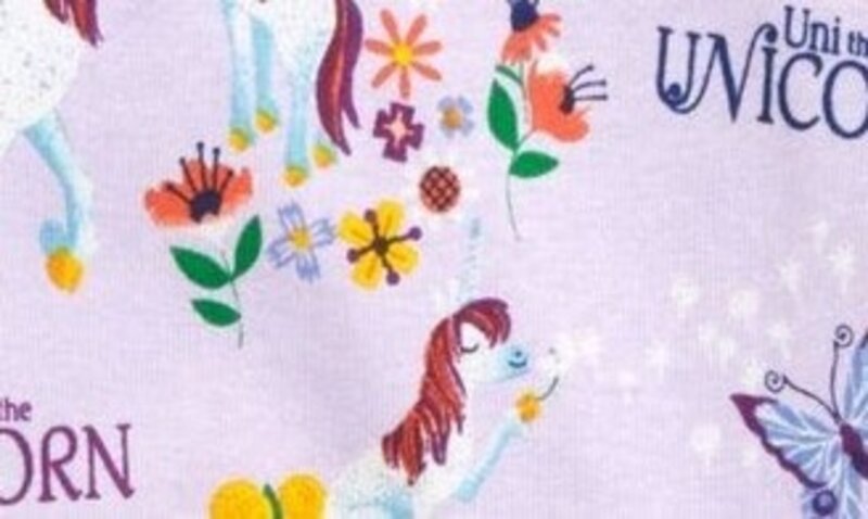 Books to Bed Books to Bed 2pc Uni the Unicorn Pajama Set