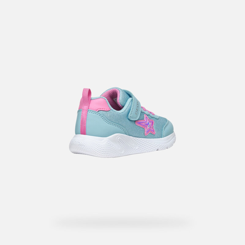 Geox Geox Jr Sprintye Runner Sky/Fuchsia