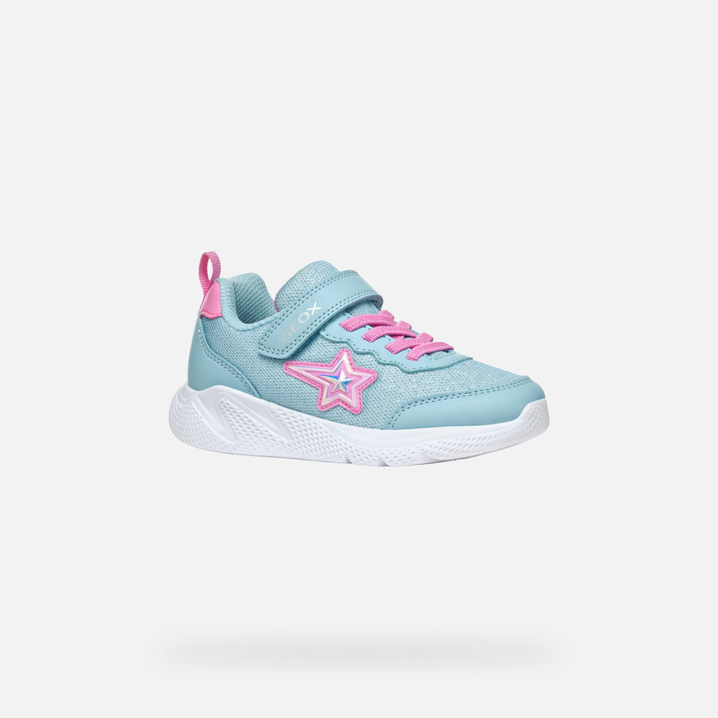 Geox Geox Jr Sprintye Runner Sky/Fuchsia