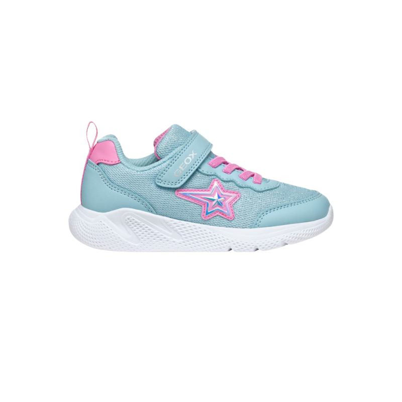 Geox Geox Jr Sprintye Runner Sky/Fuchsia