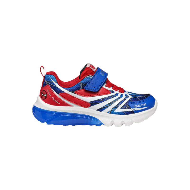 Geox Geox Ciberdron Runner Royal/Red Light-Up