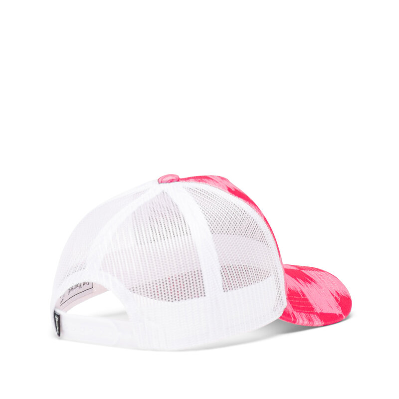Herschel Whaler Cotton Mesh Kids Cap Check Yourself Raspberry