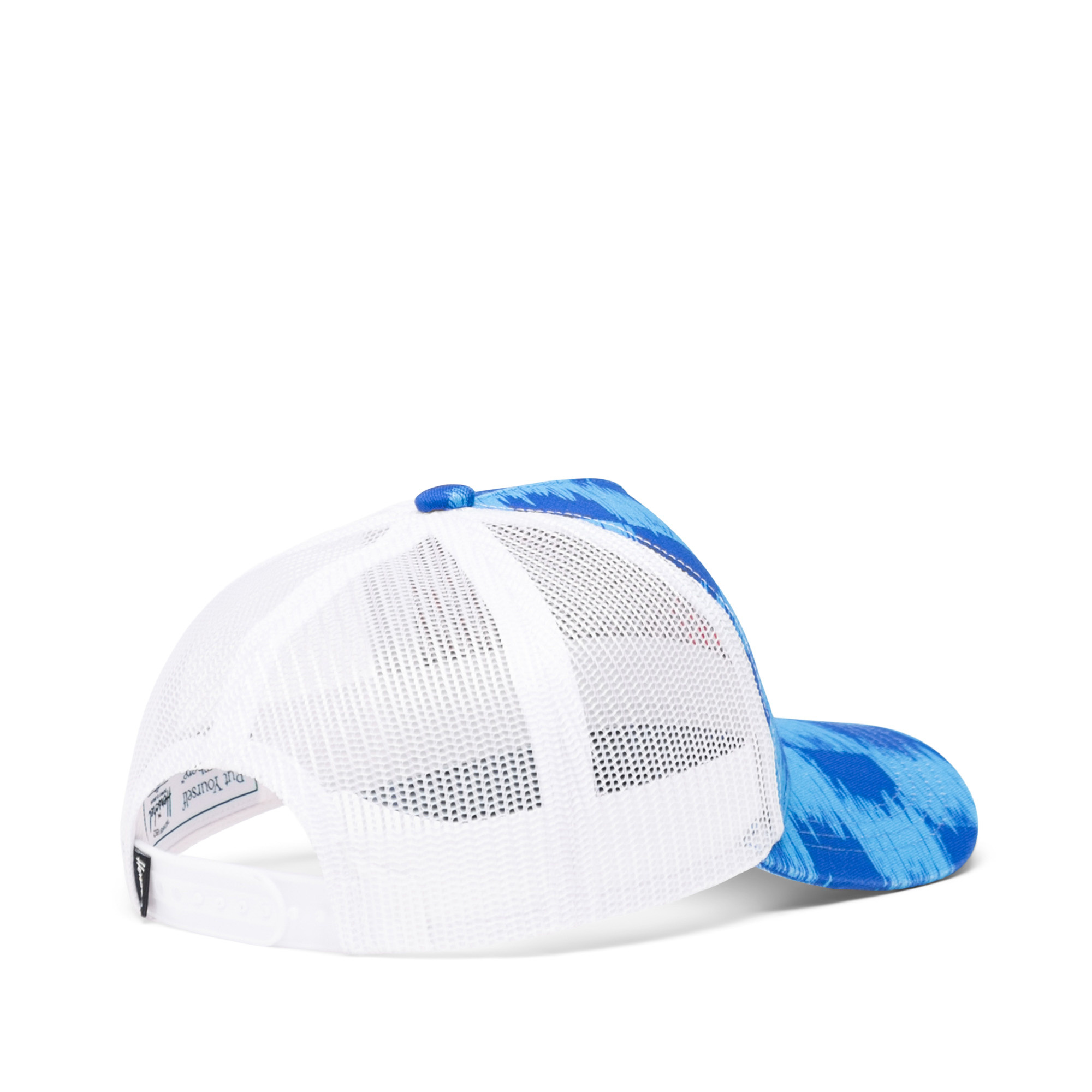 Herschel Whaler Cotton Mesh Kids Cap Check Yourself Dazzling Blue