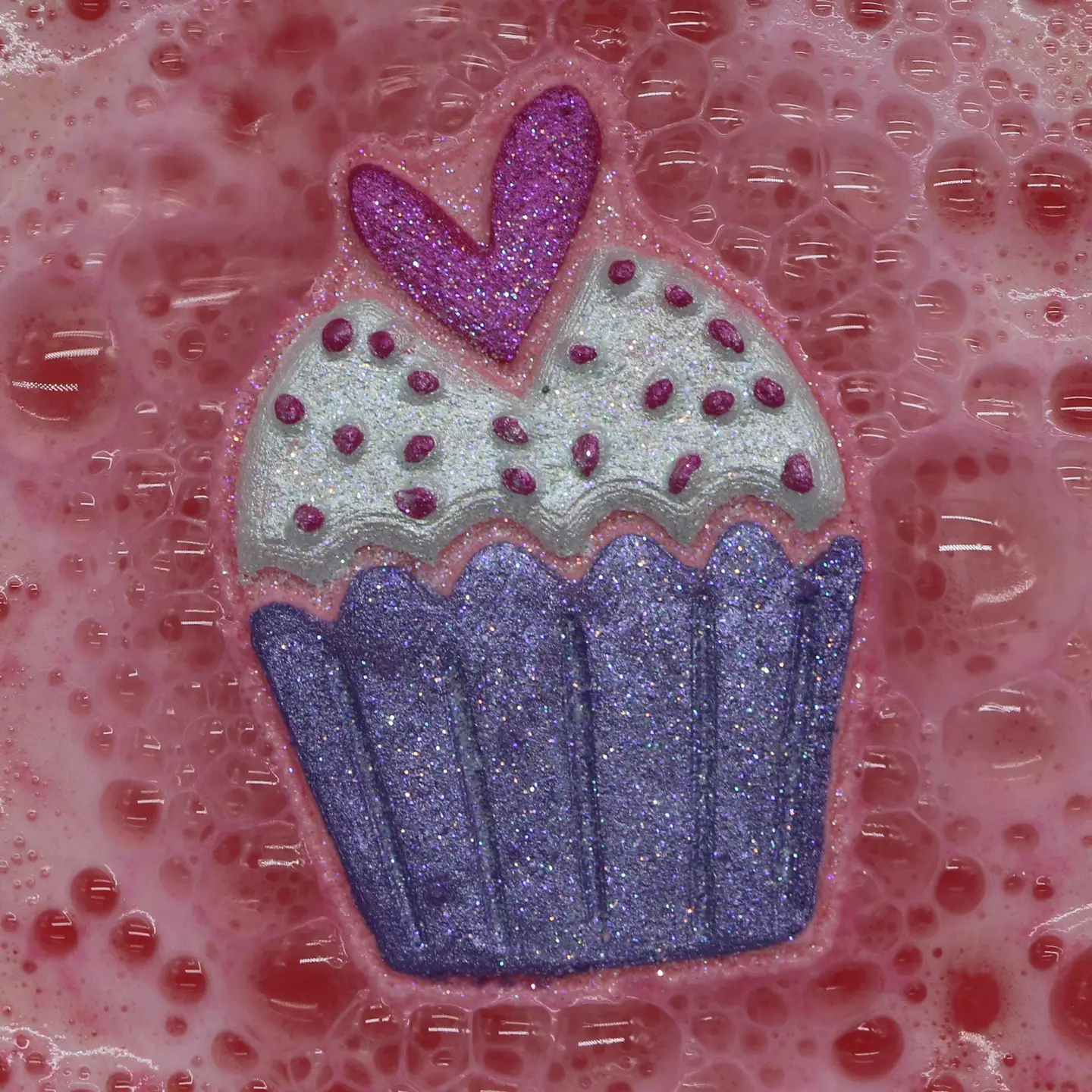 The Bomb Bar The Bomb Bar Bath Bomb Cupcake Heart Bath Bomb