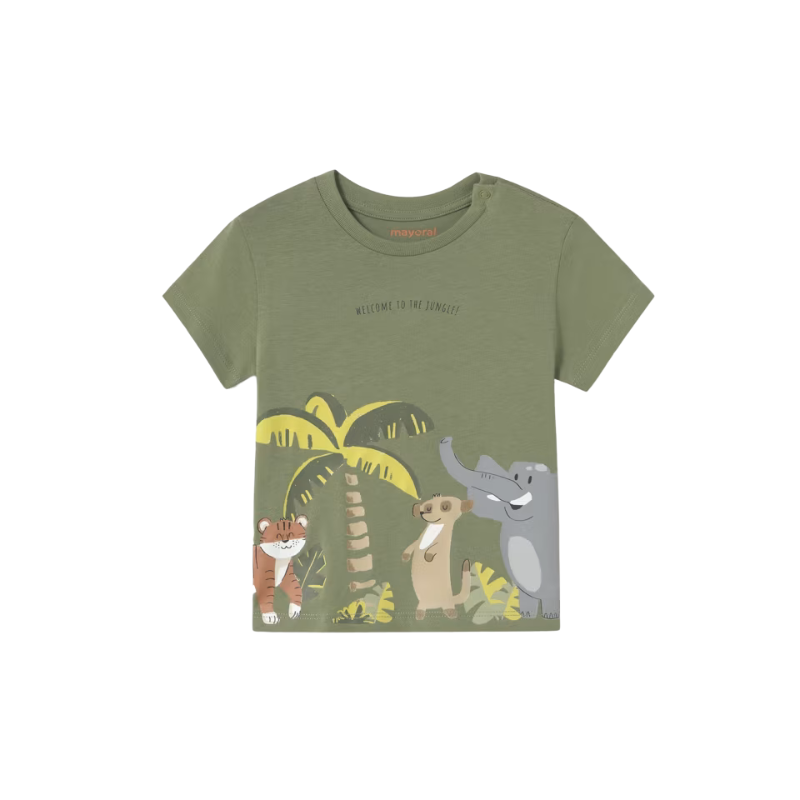 Mayoral Mayoral S/S T-Shirt Safari Sage
