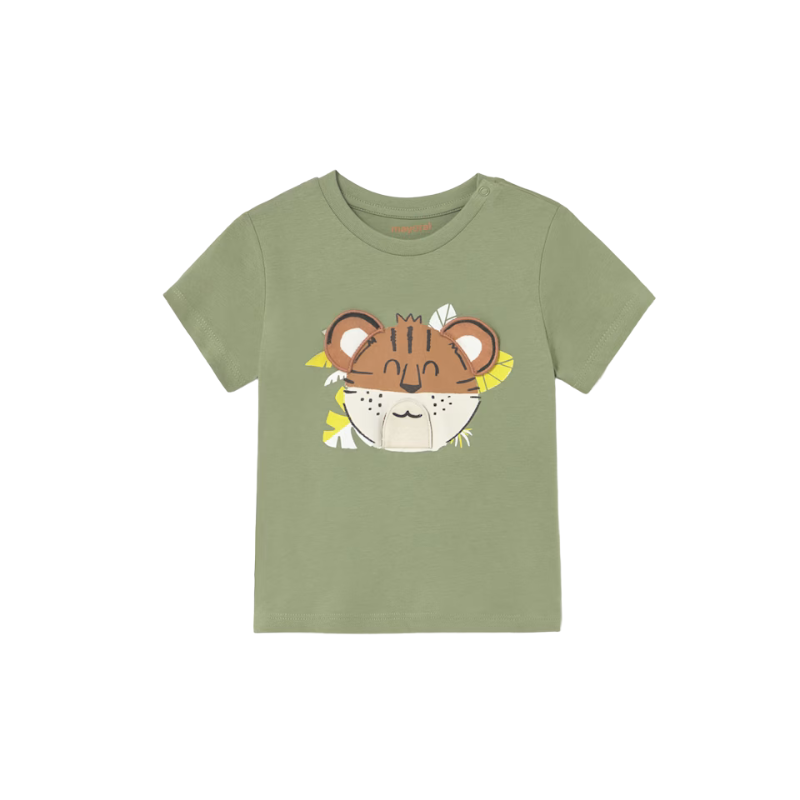 Mayoral Mayoral S/S T-Shirt Tiger Sage