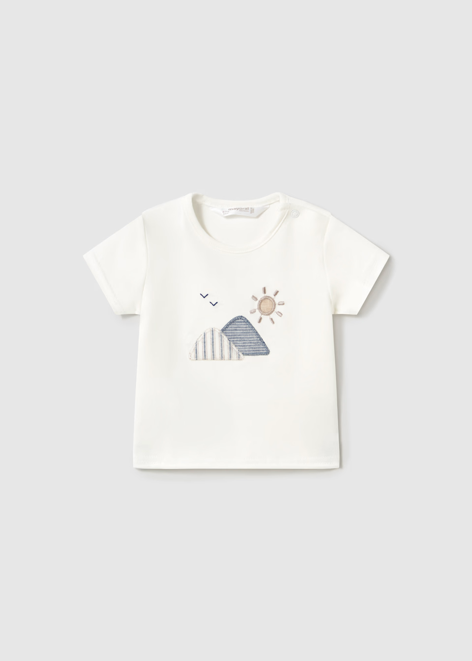 Mayoral Mayoral Short Set W/ Overshirt Natural