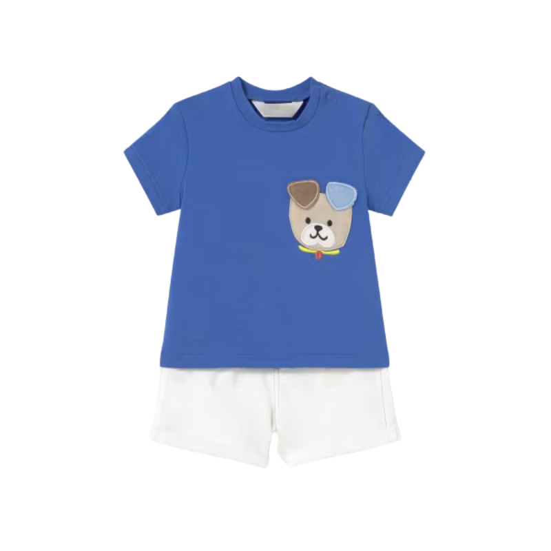 Mayoral Mayoral Shorts Set Klein Blue