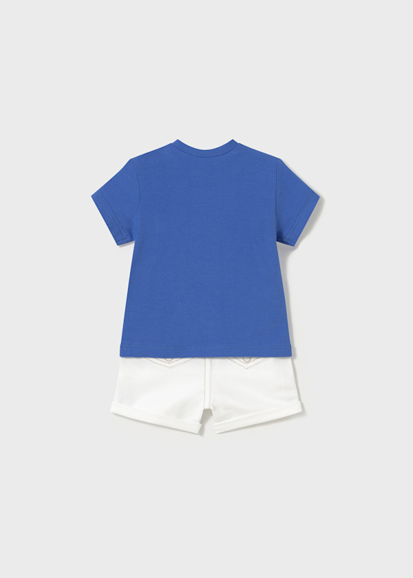 Mayoral Mayoral Shorts Set Klein Blue