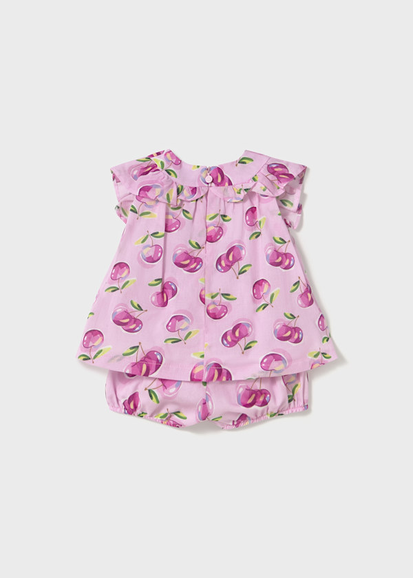 Mayoral Mayoral 2Pc Shorts Set Mauve