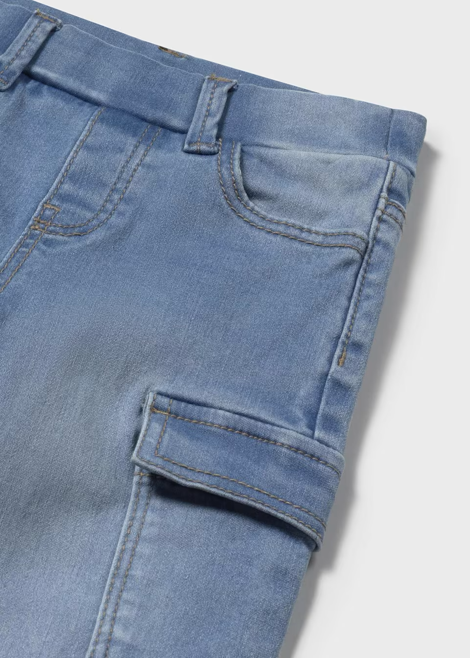 Mayoral Mayoral Denim Cargo Pants Medium