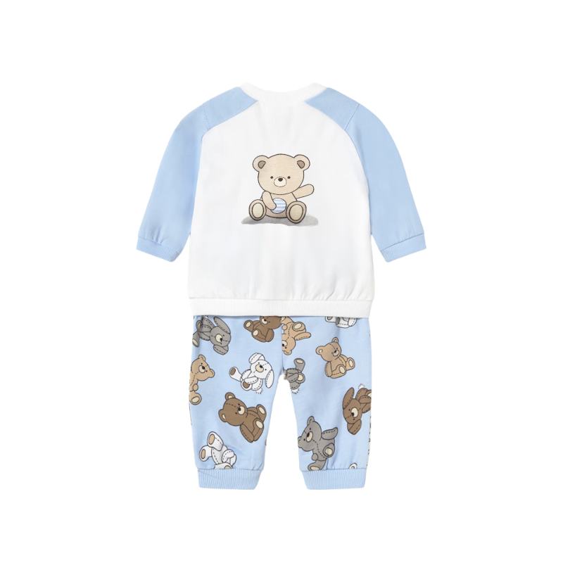 Mayoral Knit Jumper set - Capri Blue Boats Mayoral Knit Jumper set - Capri Blue Boats