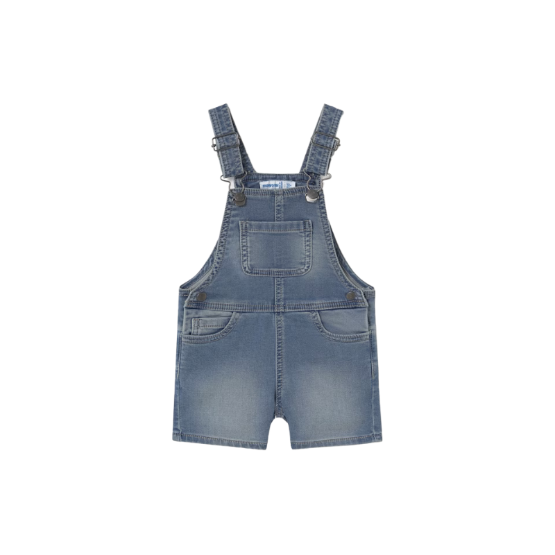 Mayoral Mayoral Soft Denim Short Overall Medium