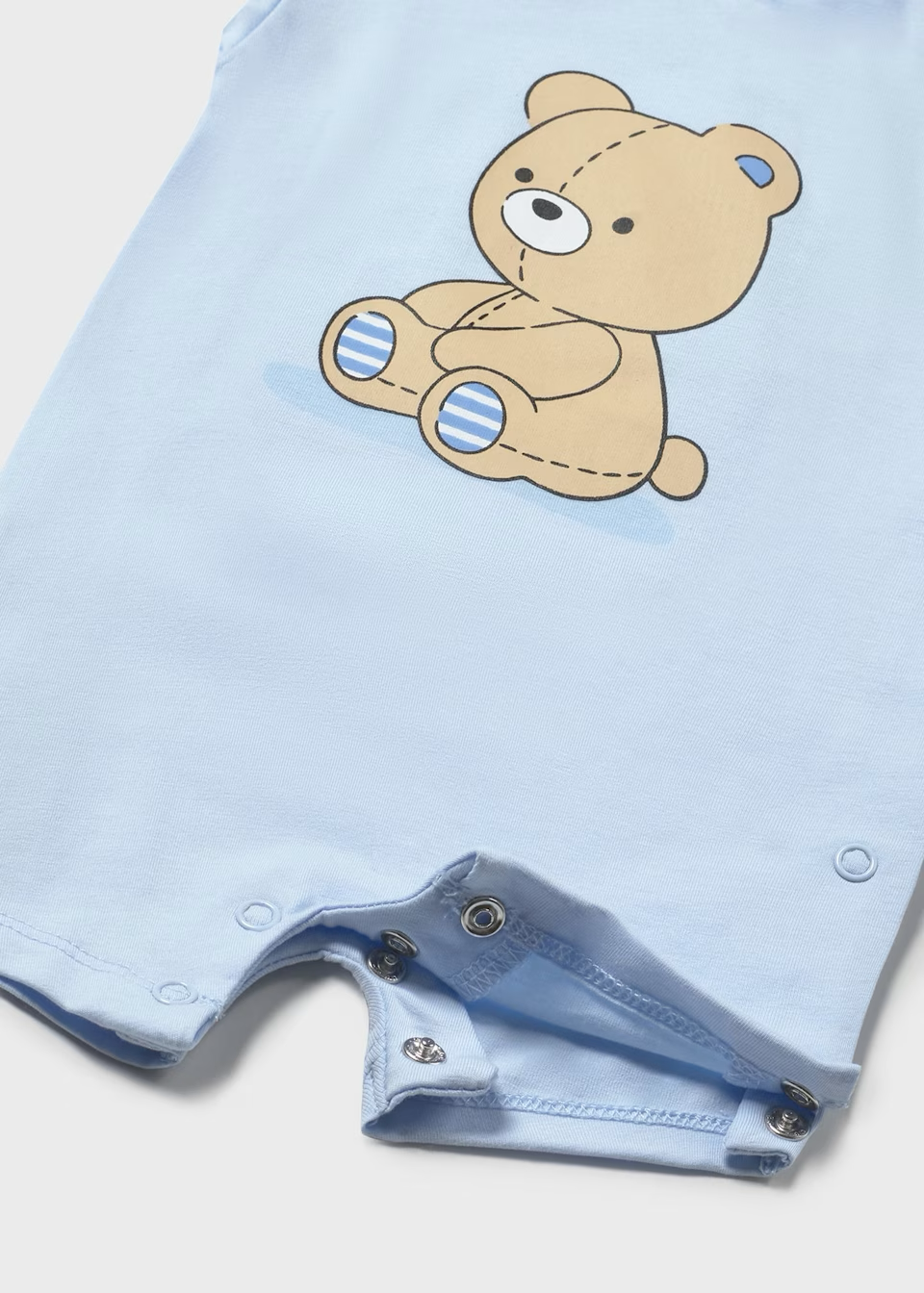 Mayoral Mayoral Short Romper Teddy Bear Sky