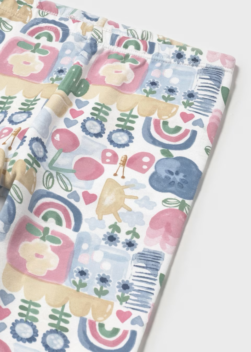 Mayoral Mayoral Patterned Floral Leggings Rose