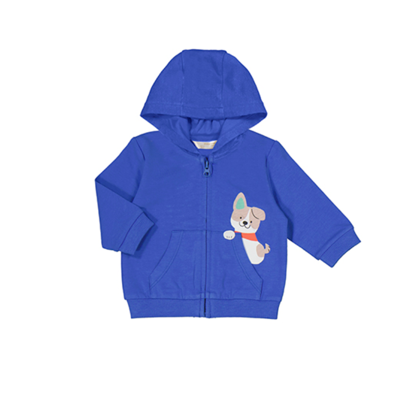 Mayoral Mayoral Hoody Dogs Klein Blue