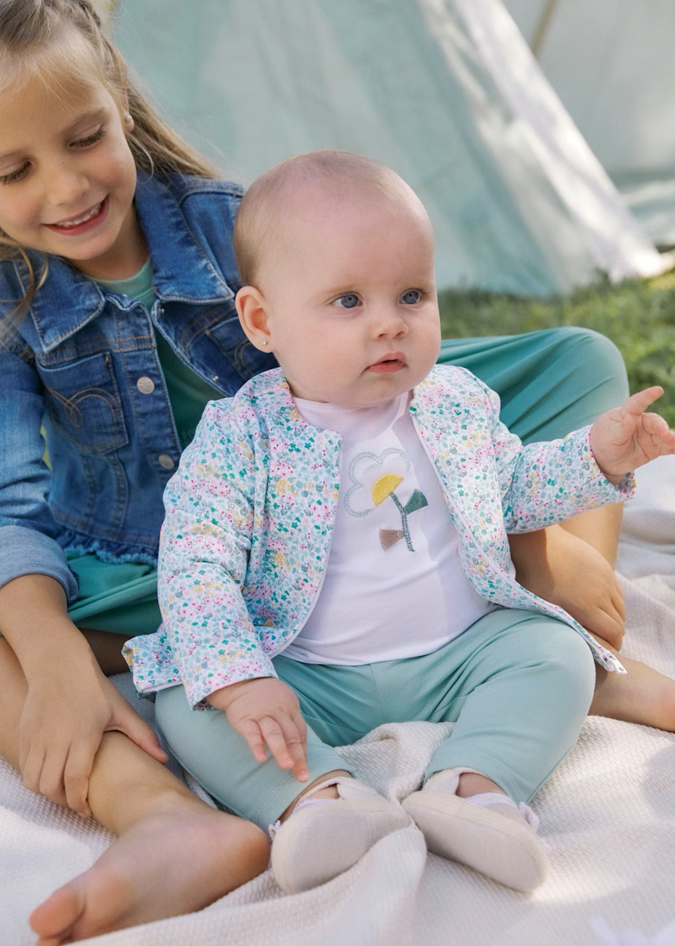 Mayoral Mayoral 2pc Shirt/Leggings Set Jade