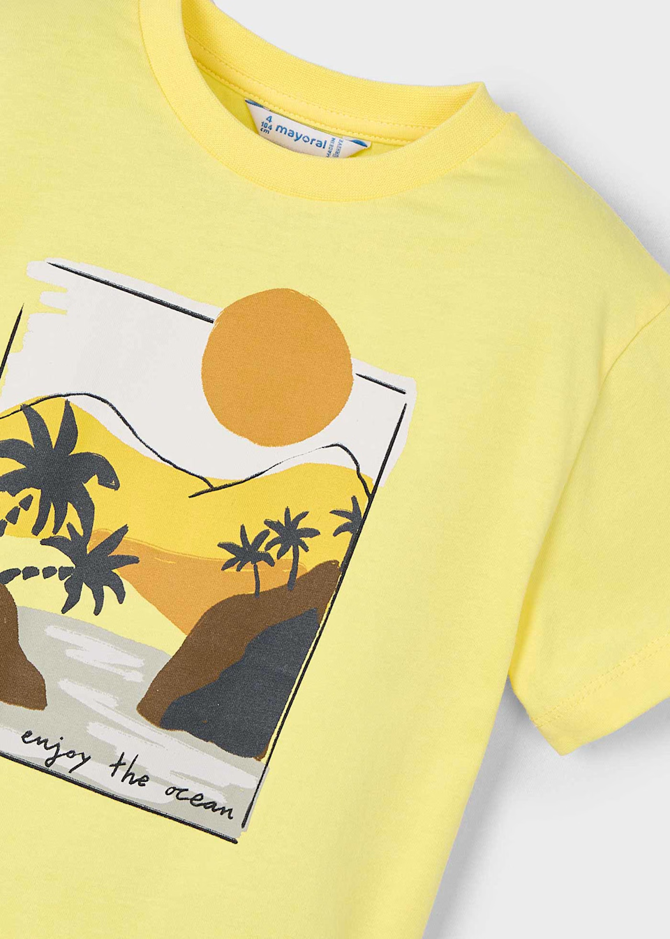 Mayoral Mayoral S/S T-Shirt Ocean Yellow