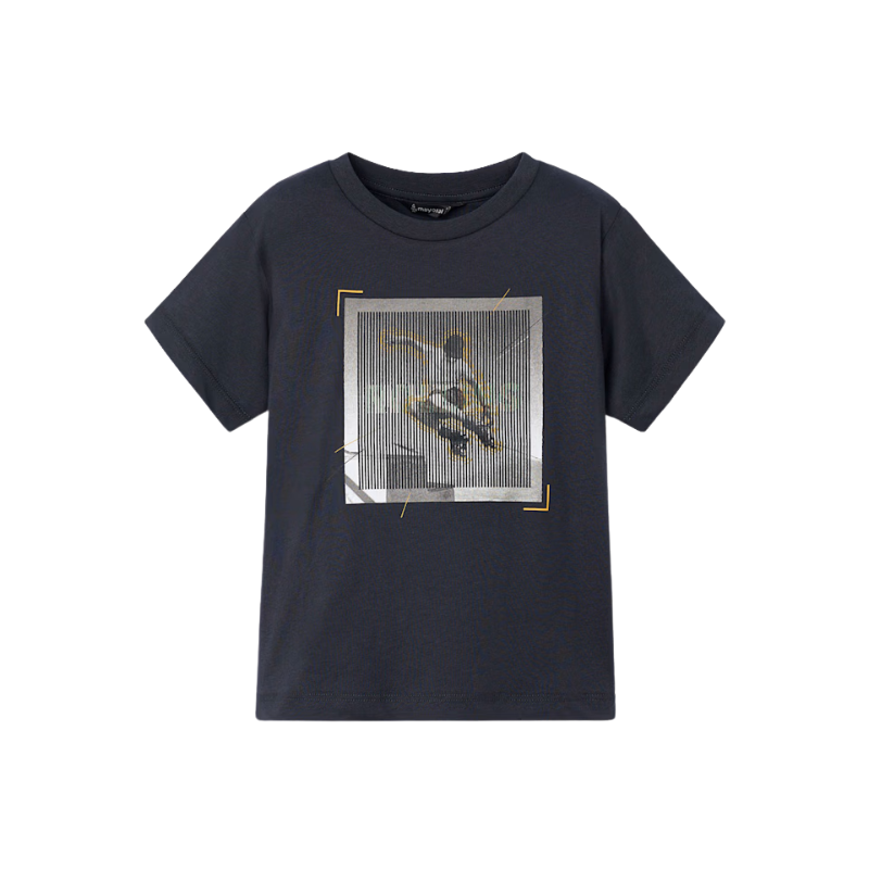Mayoral Short Sleeve Tee - Asphalt Truck Mayoral Short Sleeve Tee - Asphalt Truck