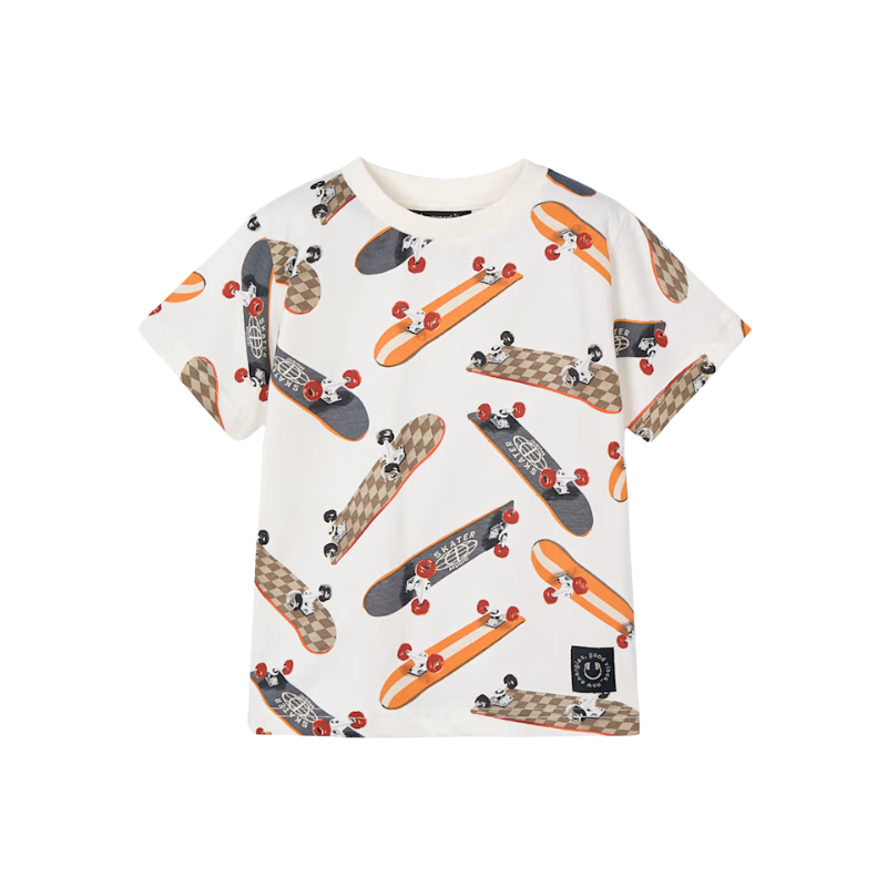 Mayoral Mayoral S/S T-Shirt Printed Skateboards Orange