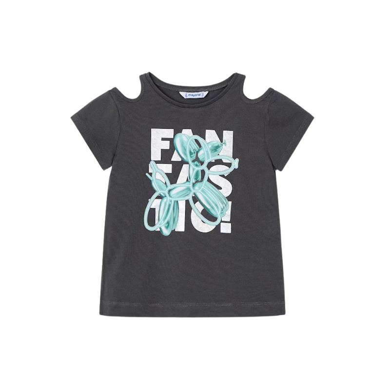 Mayoral Mayoral S/S Shirt Charcoal
