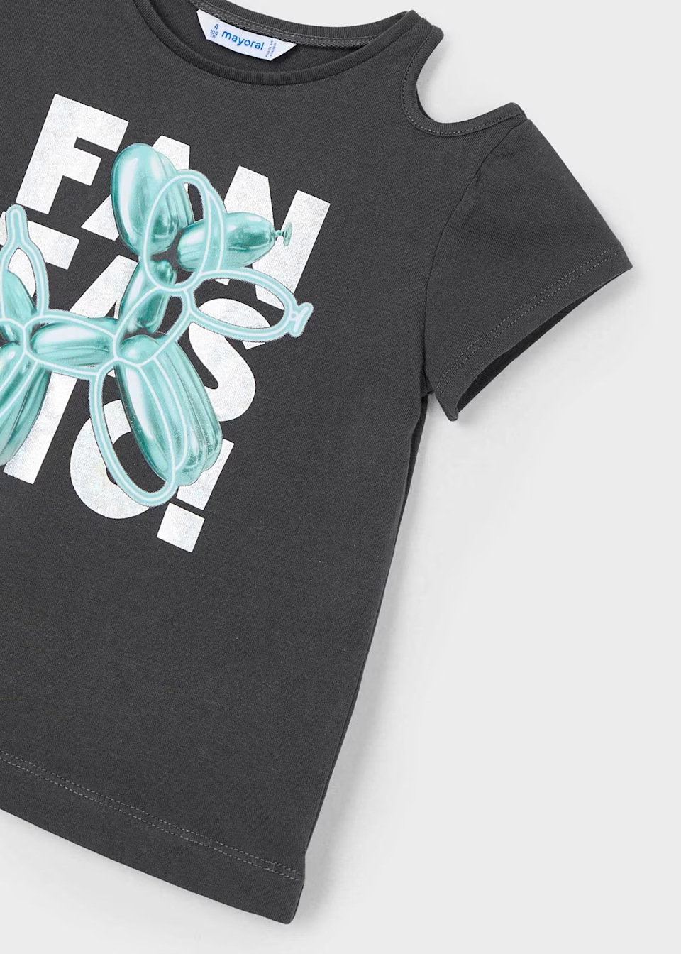 Mayoral Mayoral S/S Shirt Charcoal