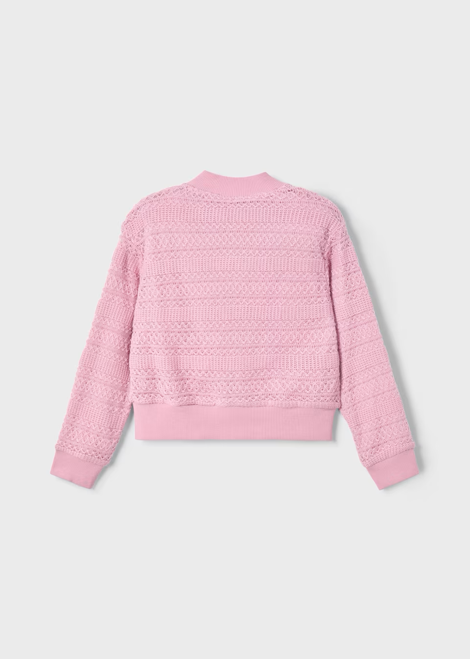 Mayoral Mayoral Crocheted Jacket Rose