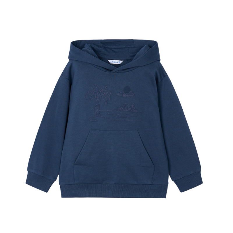 Mayoral Mayoral Embroidered Pullover Midnight Blue