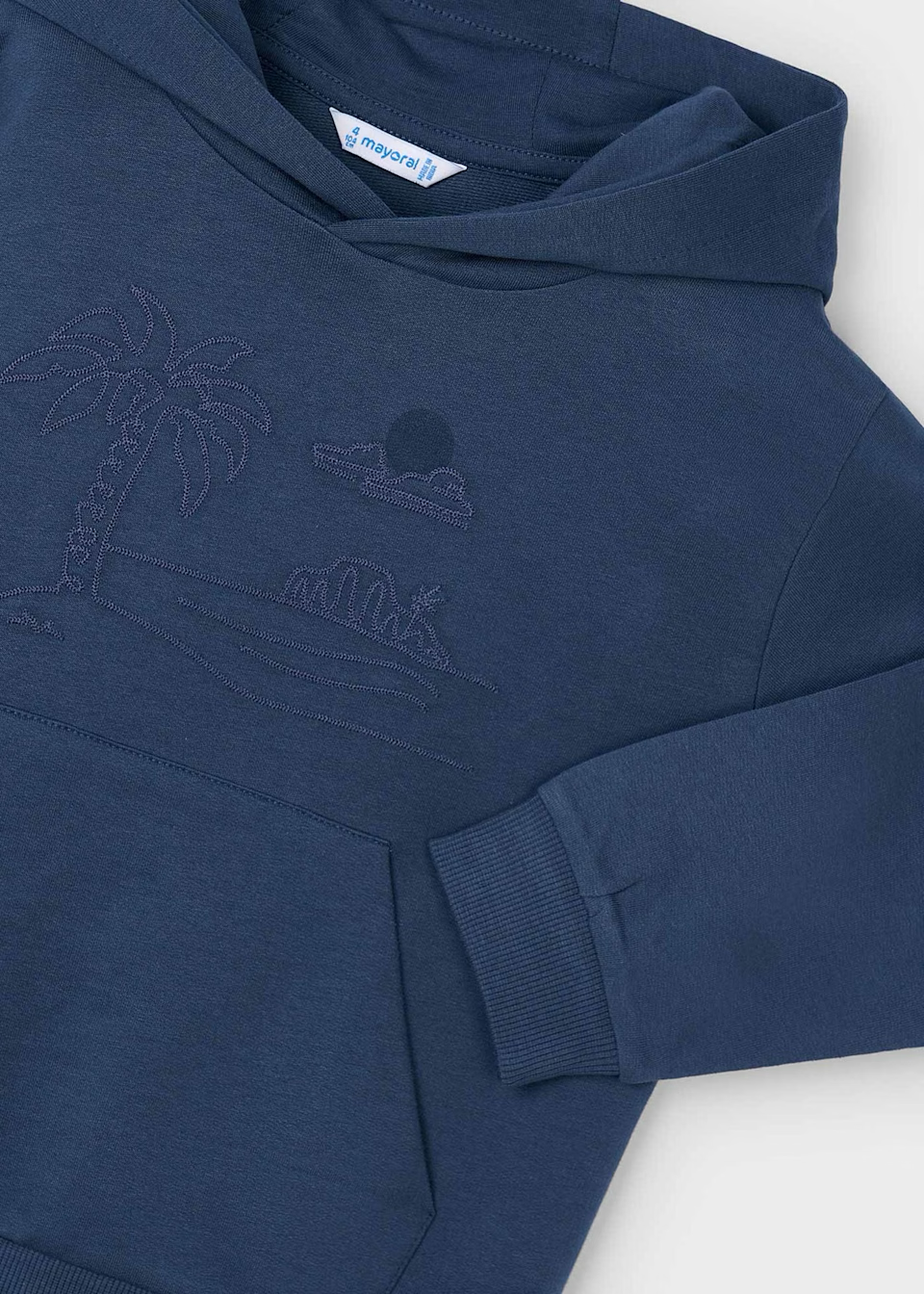 Mayoral Mayoral Embroidered Pullover Midnight Blue