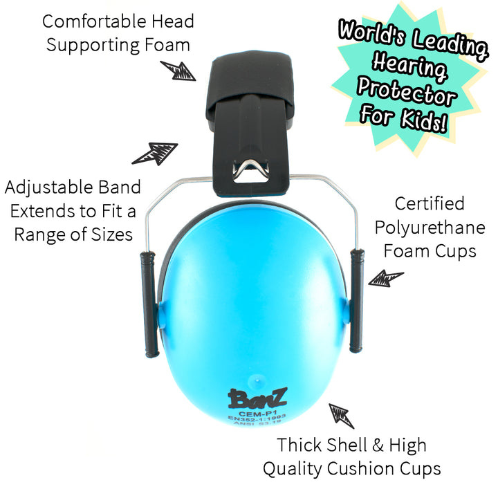 Baby Banz Baby Banz Kids Hearing Protection Earmuffs