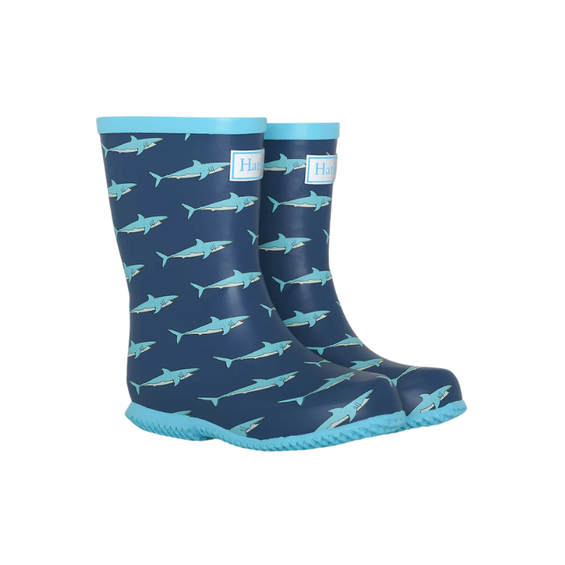 Hatley Hatley Packable Rain Boots Shark Tank  Patriot Blue