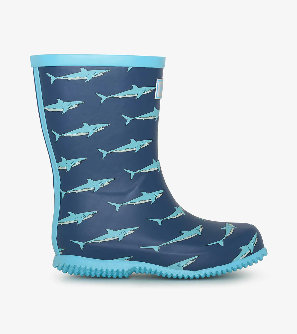 Hatley Hatley Packable Rain Boots Shark Tank  Patriot Blue