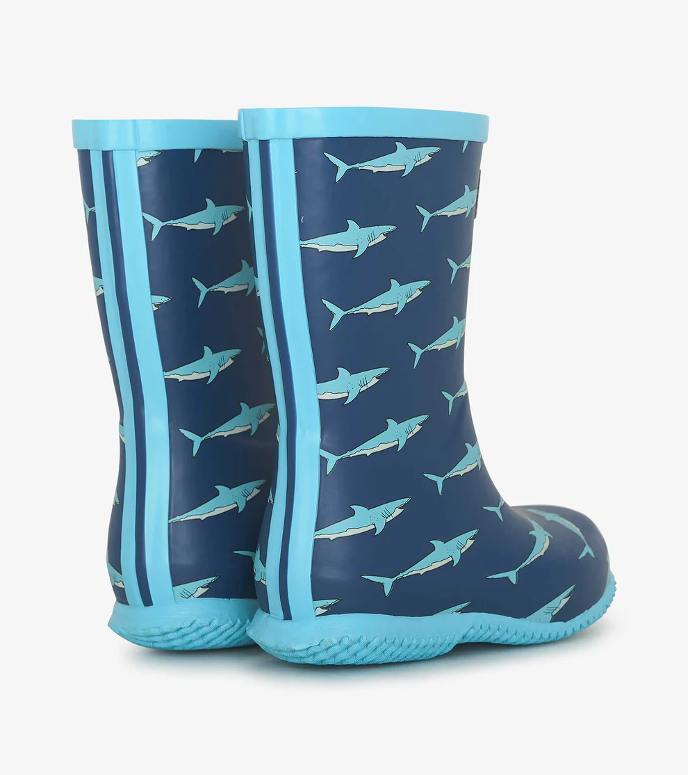 Hatley Hatley Packable Rain Boots Shark Tank  Patriot Blue