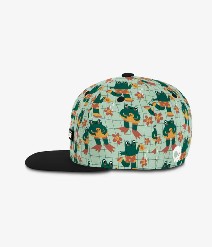 Headster Headster Snapback Cap Toad Afloat Pearl Harvest