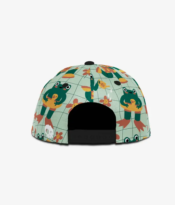Headster Headster Snapback Cap Toad Afloat Pearl Harvest