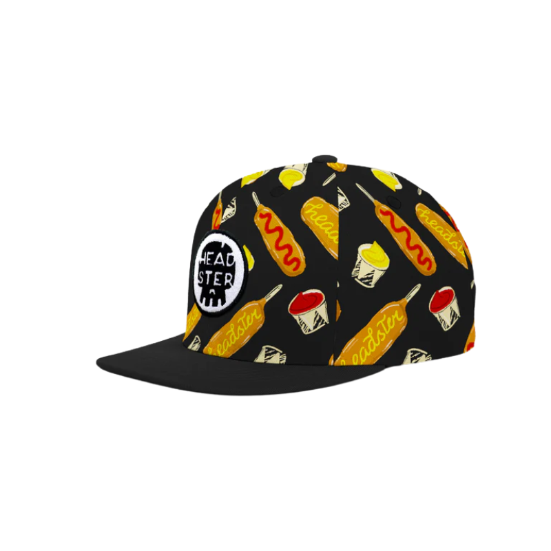 Headster Headster Snapback Cap Pogo Black