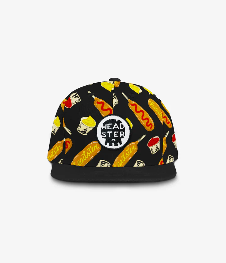 Headster Headster Snapback Cap Pogo Black