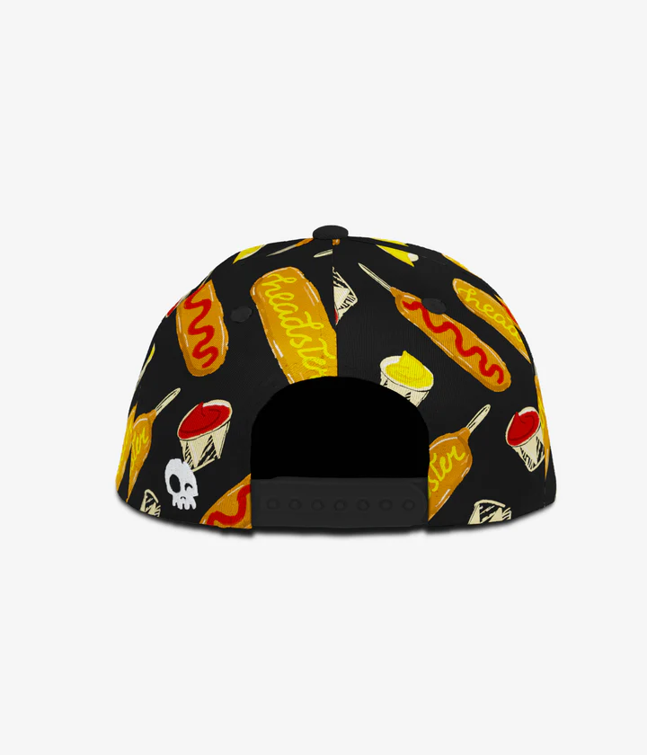 Headster Headster Snapback Cap Pogo Black