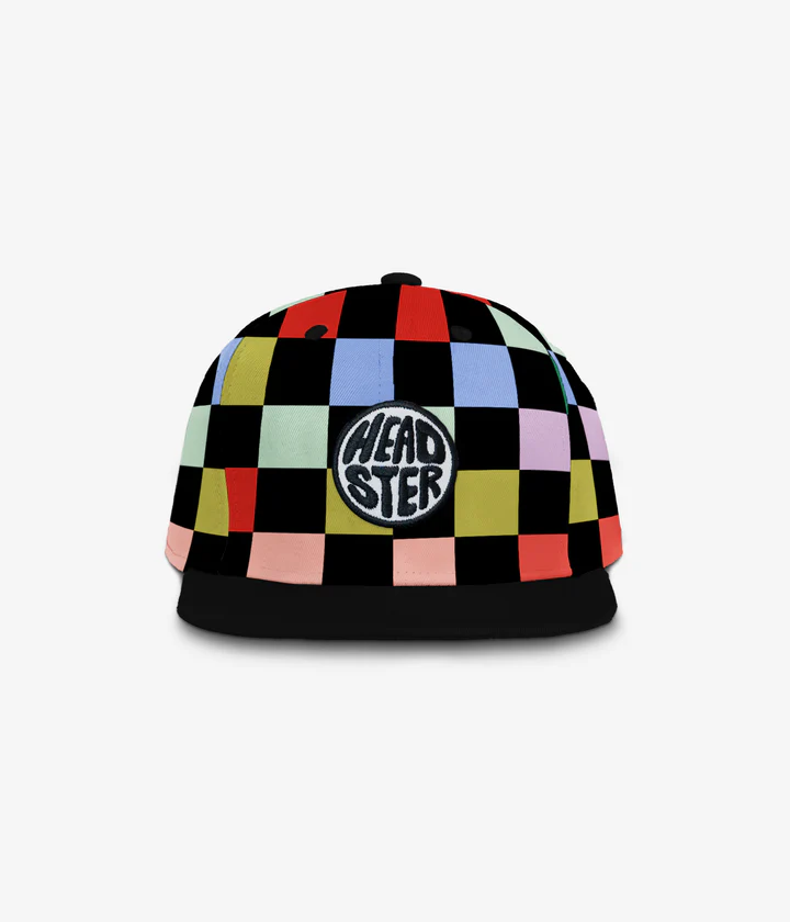 Headster Headster Snapback Cap Colorburst Black