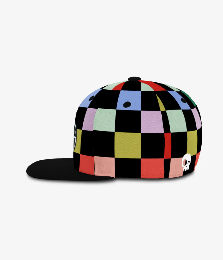 Headster Headster Snapback Cap Colorburst Black
