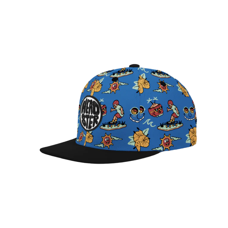 Headster Headster Snapback Cap Yea, Dude! Lagoona Blue