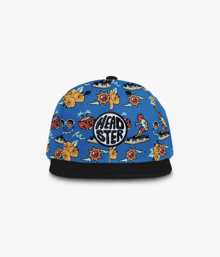 Headster Headster Snapback Cap Yea, Dude! Lagoona Blue