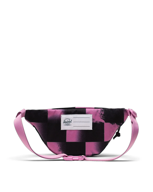 Herschel Herschel Twelve Hip Pack 1L Stencil Checker Opera Mauve