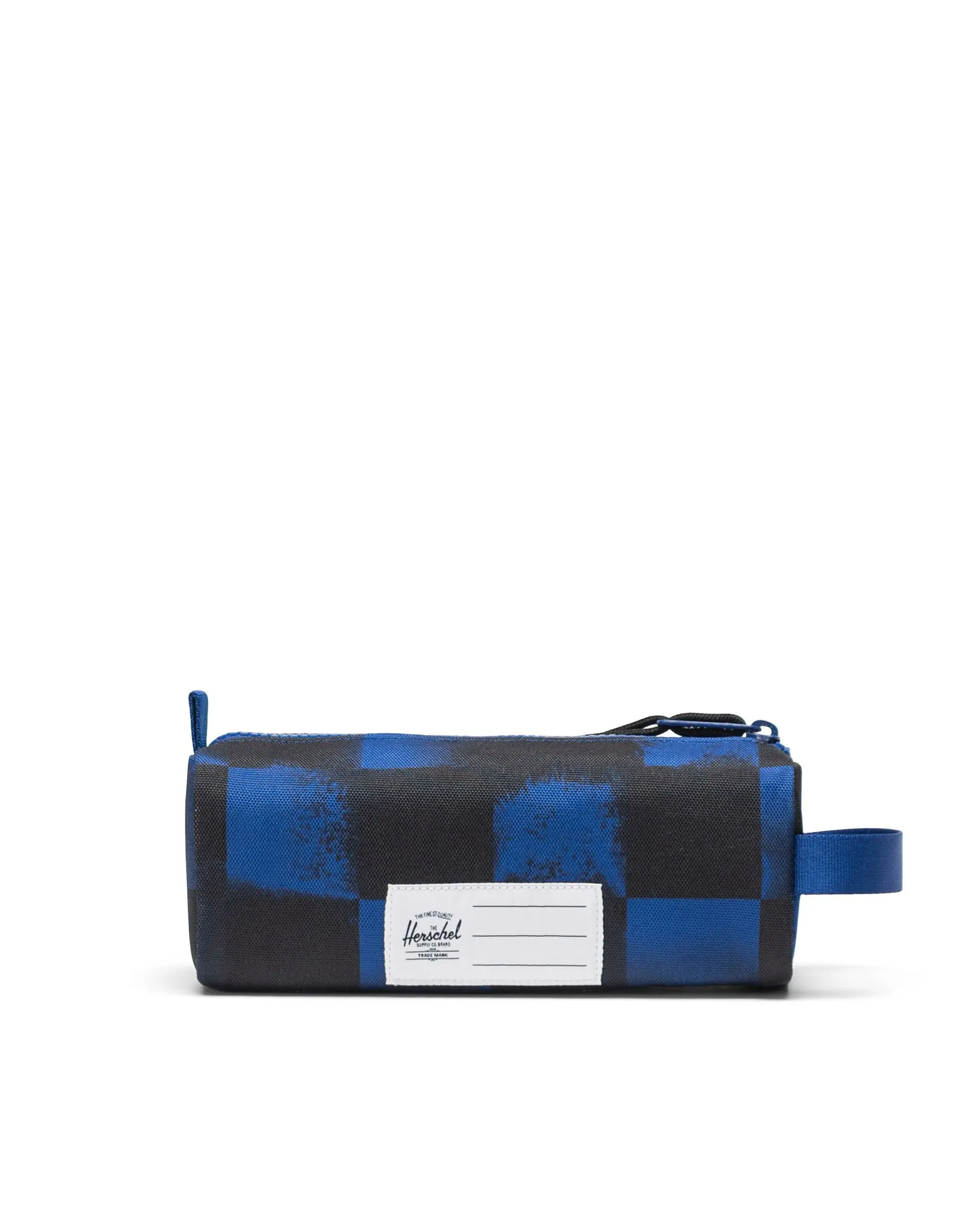 Herschel Herschel Settlement Pencil Case Stencil Checker Sodalite Blue