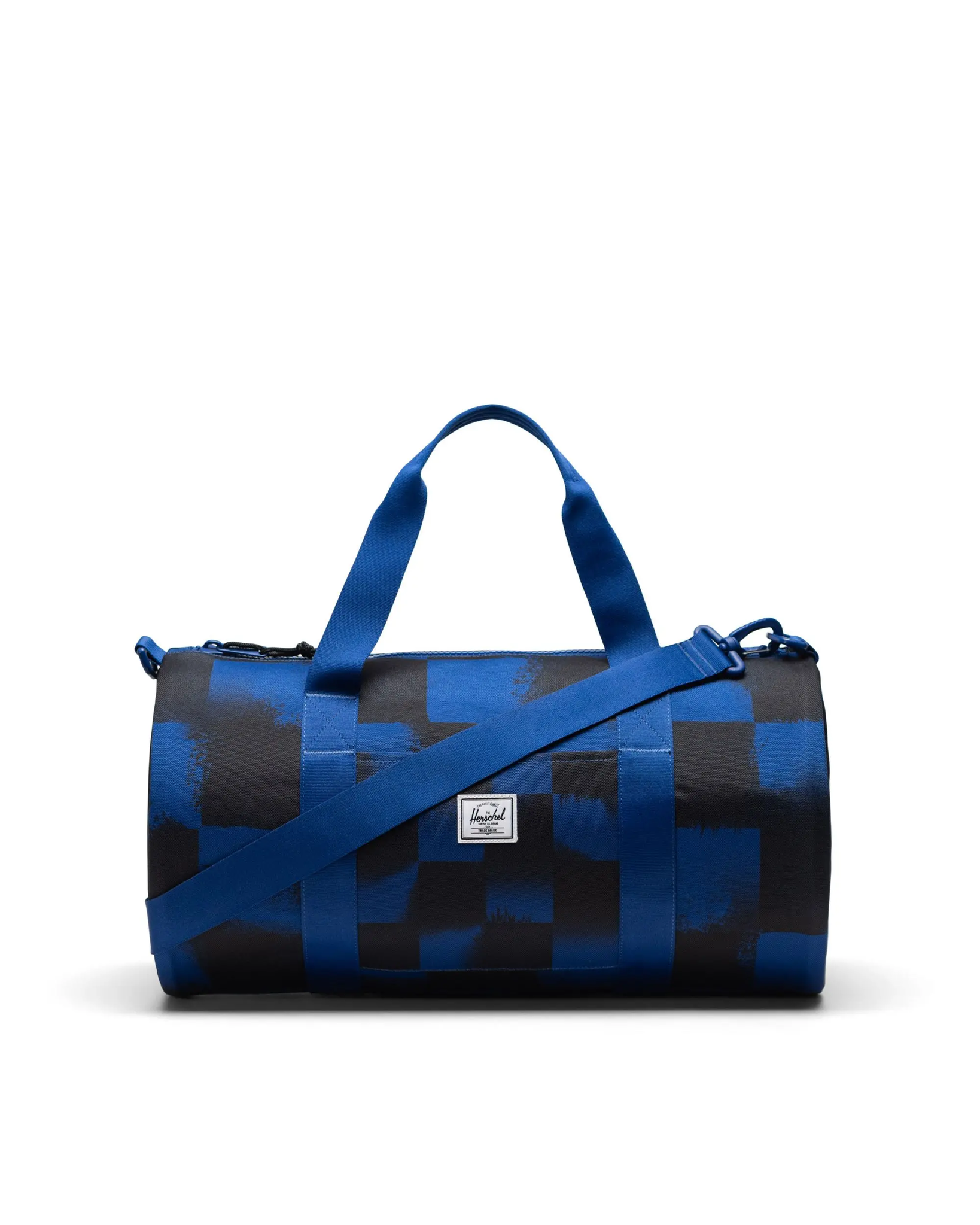 Herschel Herschel Little Duffle Stencil Checker Sodalite Blue