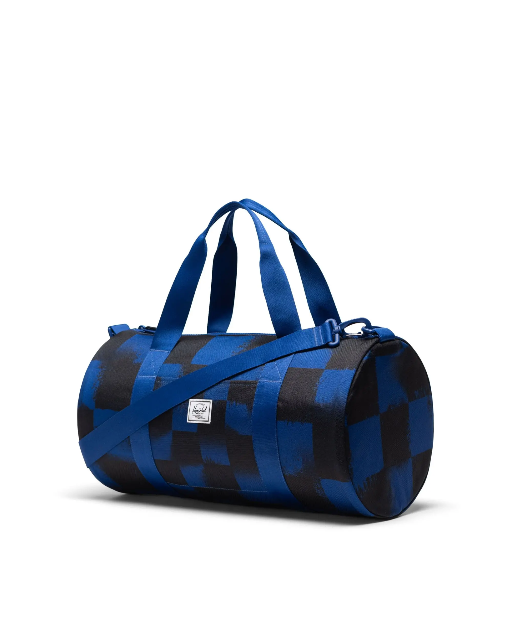 Herschel Herschel Little Duffle Stencil Checker Sodalite Blue