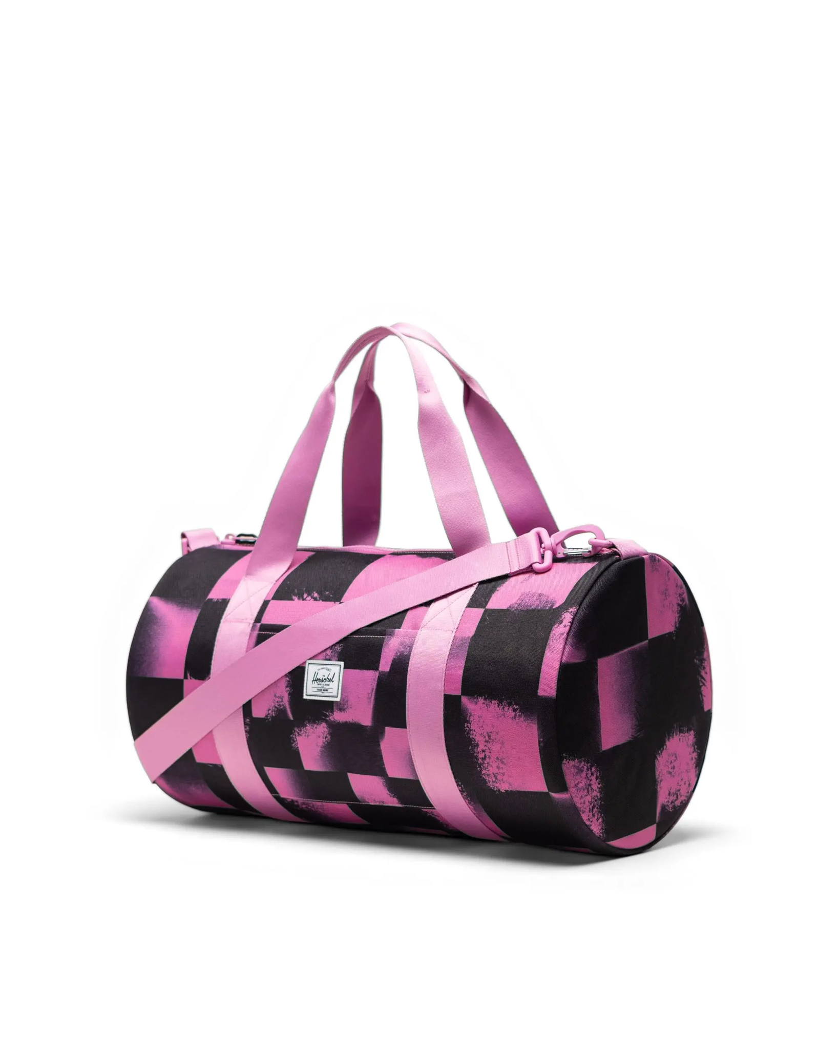 Herschel Herschel Little Duffle Stencil Checker Opera Mauve