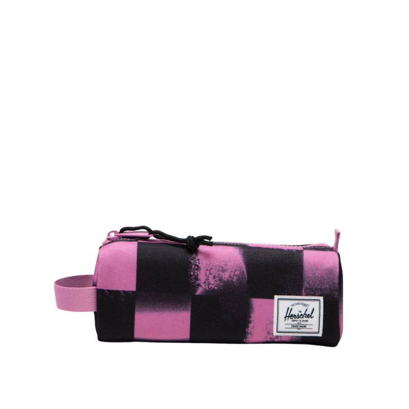 Herschel Herschel Settlement Pencil Case Stencil Checker Opera Mauve