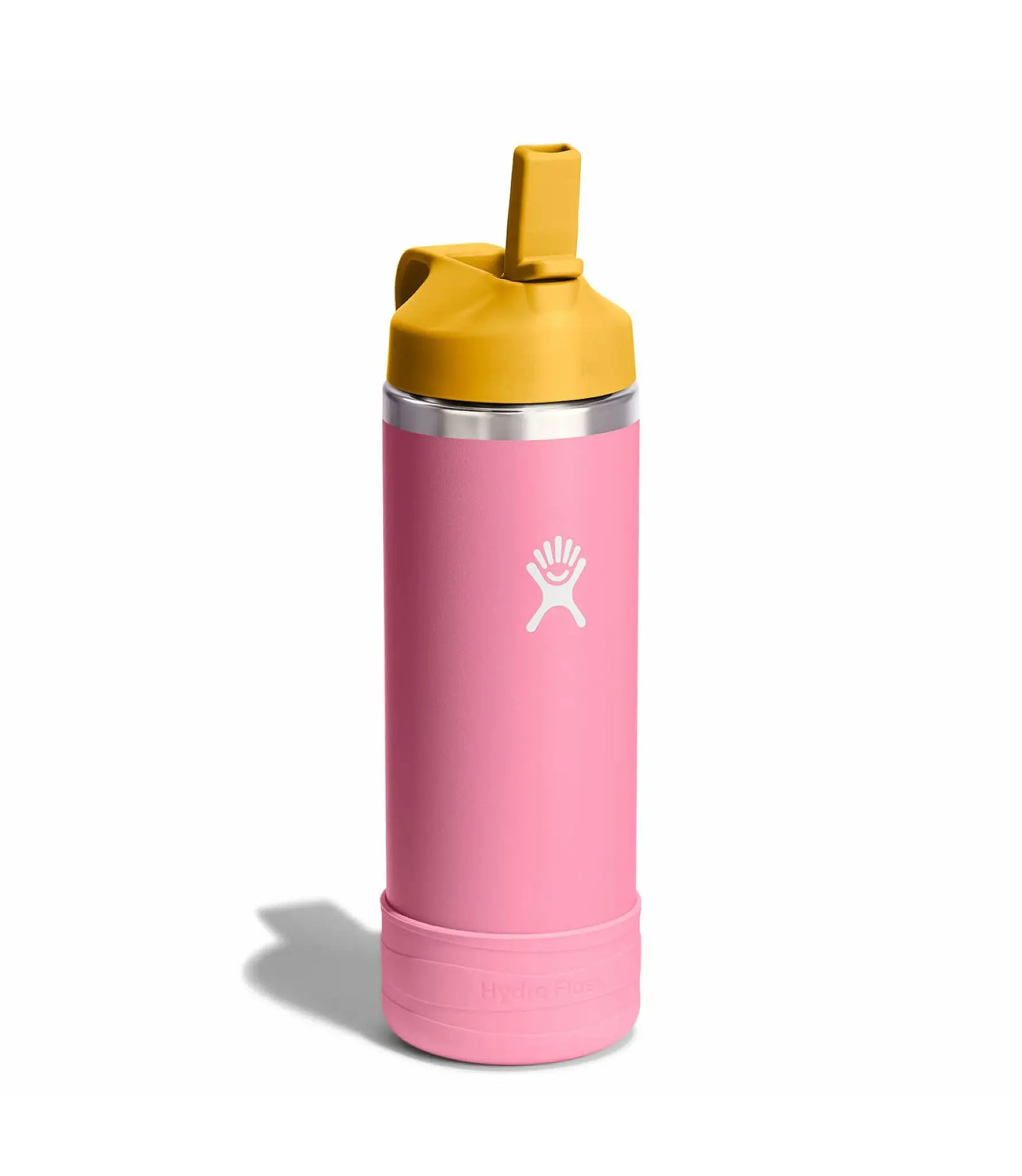 Hydro Flask Hydro Flask 18 Oz Kids Wide Mouth Straw Cap And Boot Dahlia