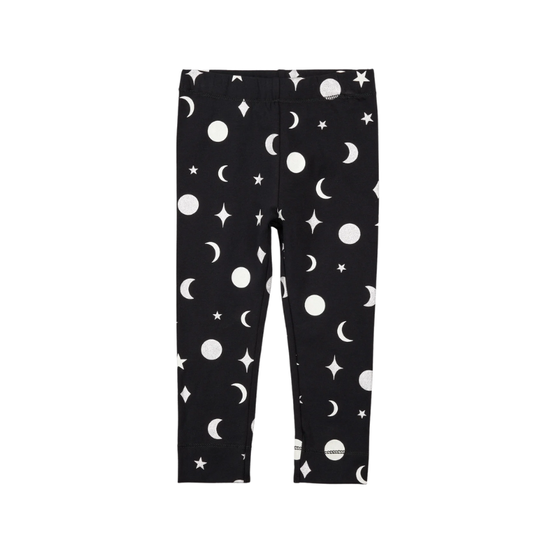 Miles Label Miles Label Knit Legging Glow In The Dark Celestial Black